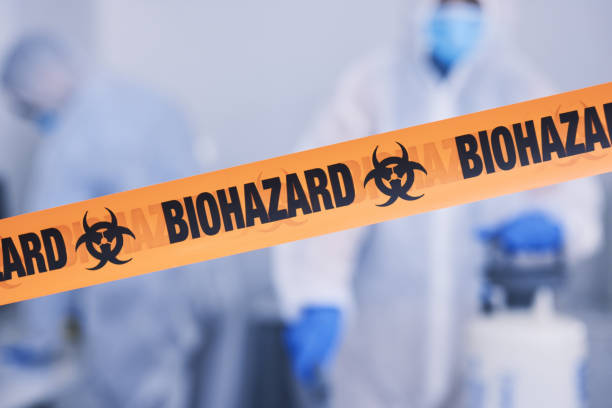 Professional Blood Cleanup technician working in Aberdeen, ID